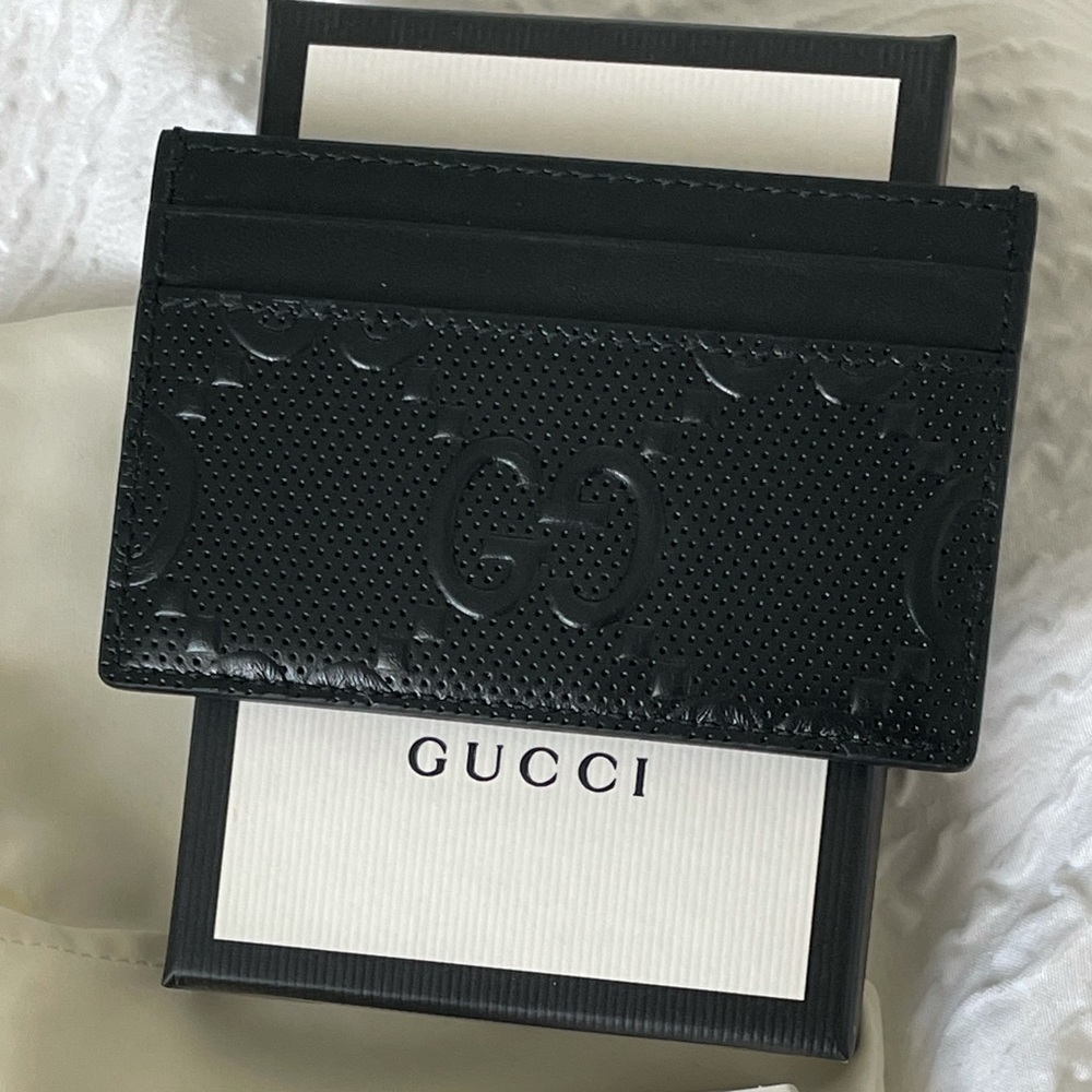 Gucci Leather Card Case